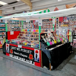 Handmade resin plaque example